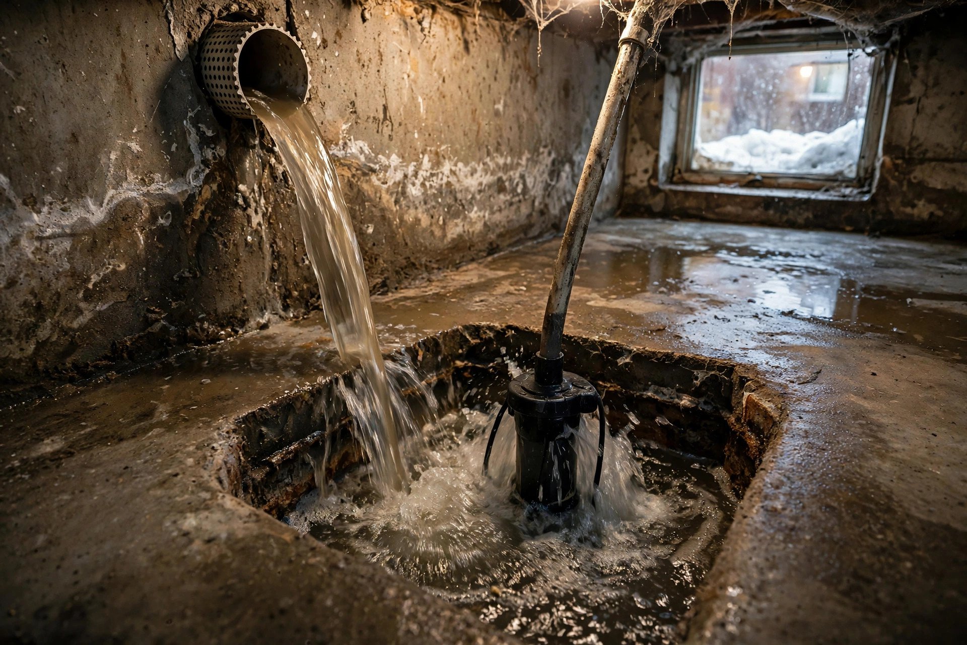 How Heavy Spring Thaw Affects Sump Pumps in Detroit Homes