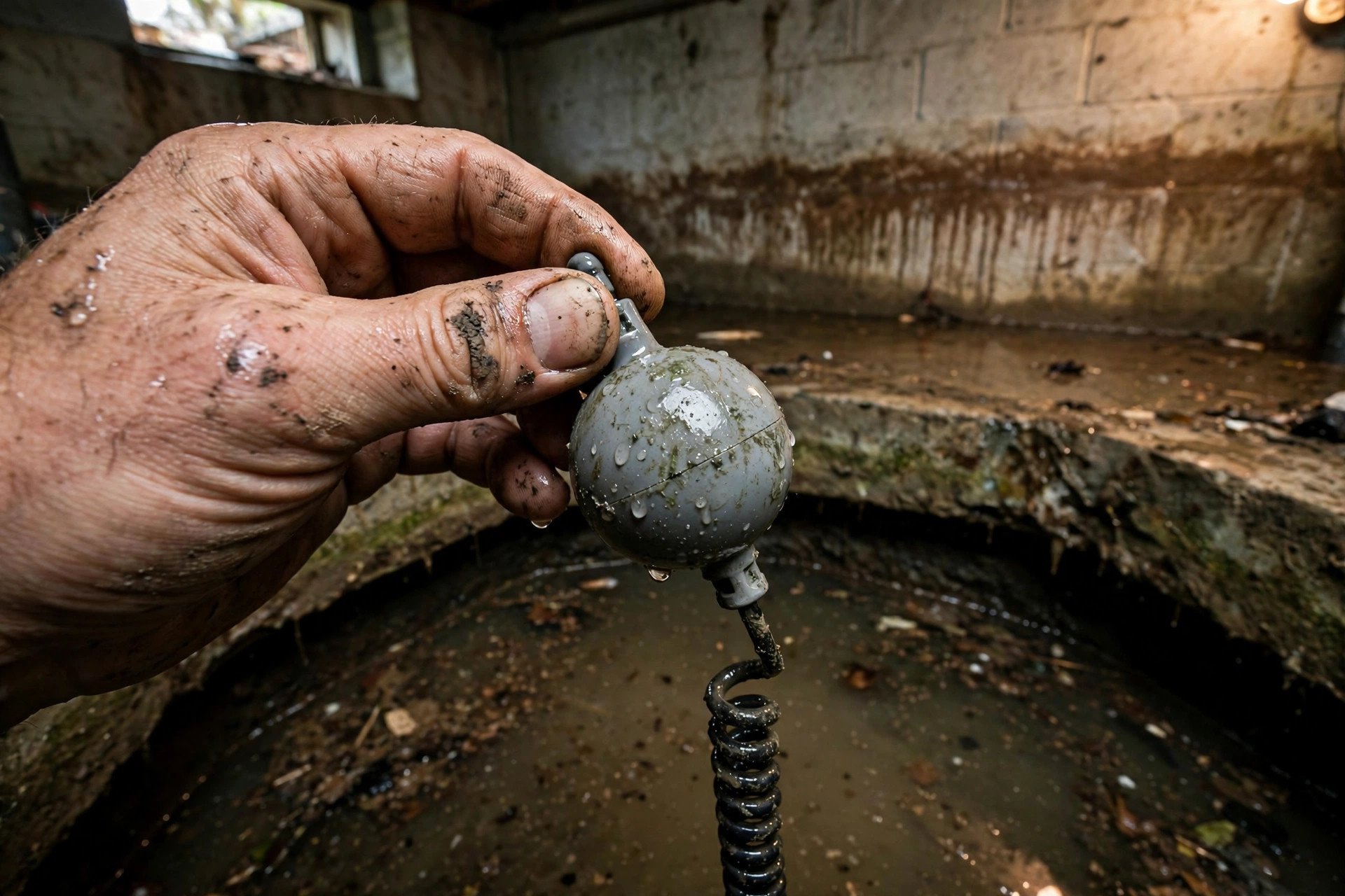 Inspecting Float Switches on Sump Pumps After Detroit Flooding