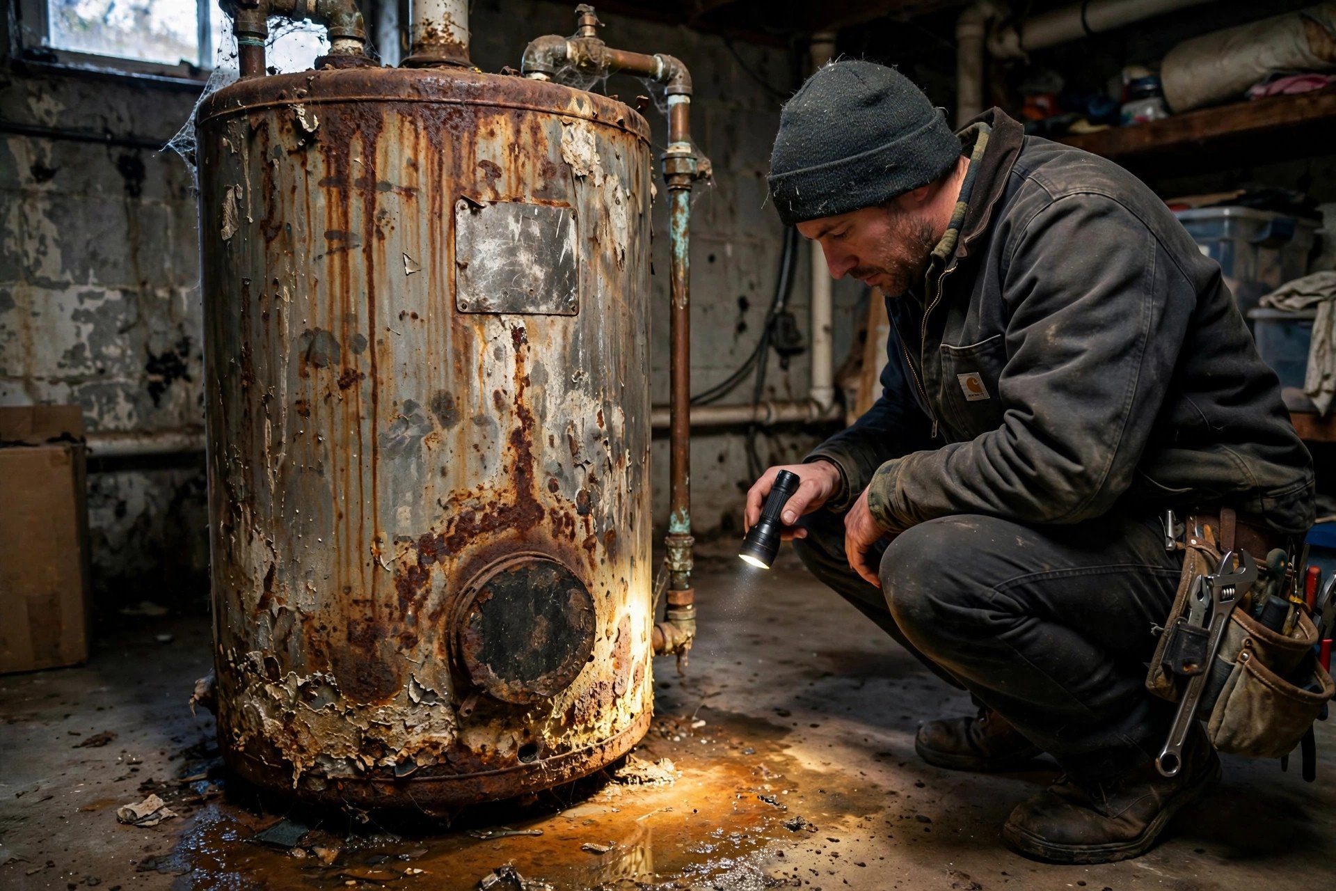 Is Your Water Heater Over 10 Years Old Schedule an Efficiency Inspection Before It Bursts