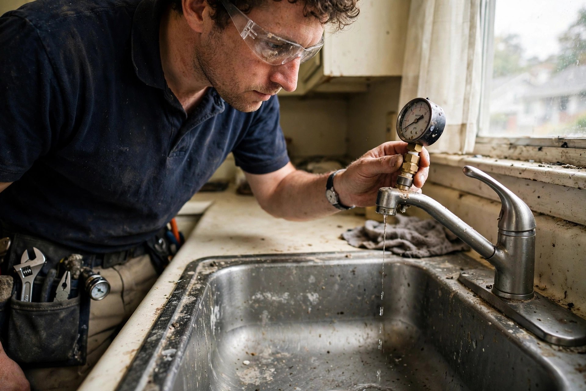 Low Water Pressure Throughout Your House Call for a Full Home Plumbing Checkup