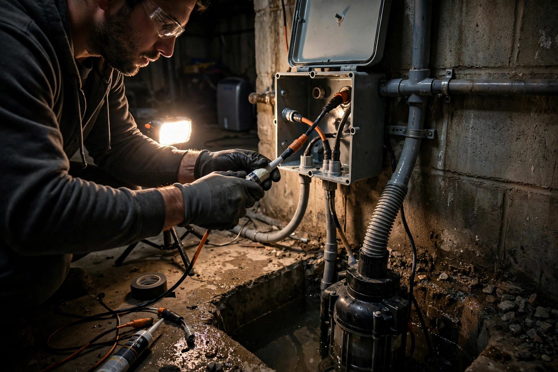 Protecting Sump Pump Electrical Connections from Detroit Humidity