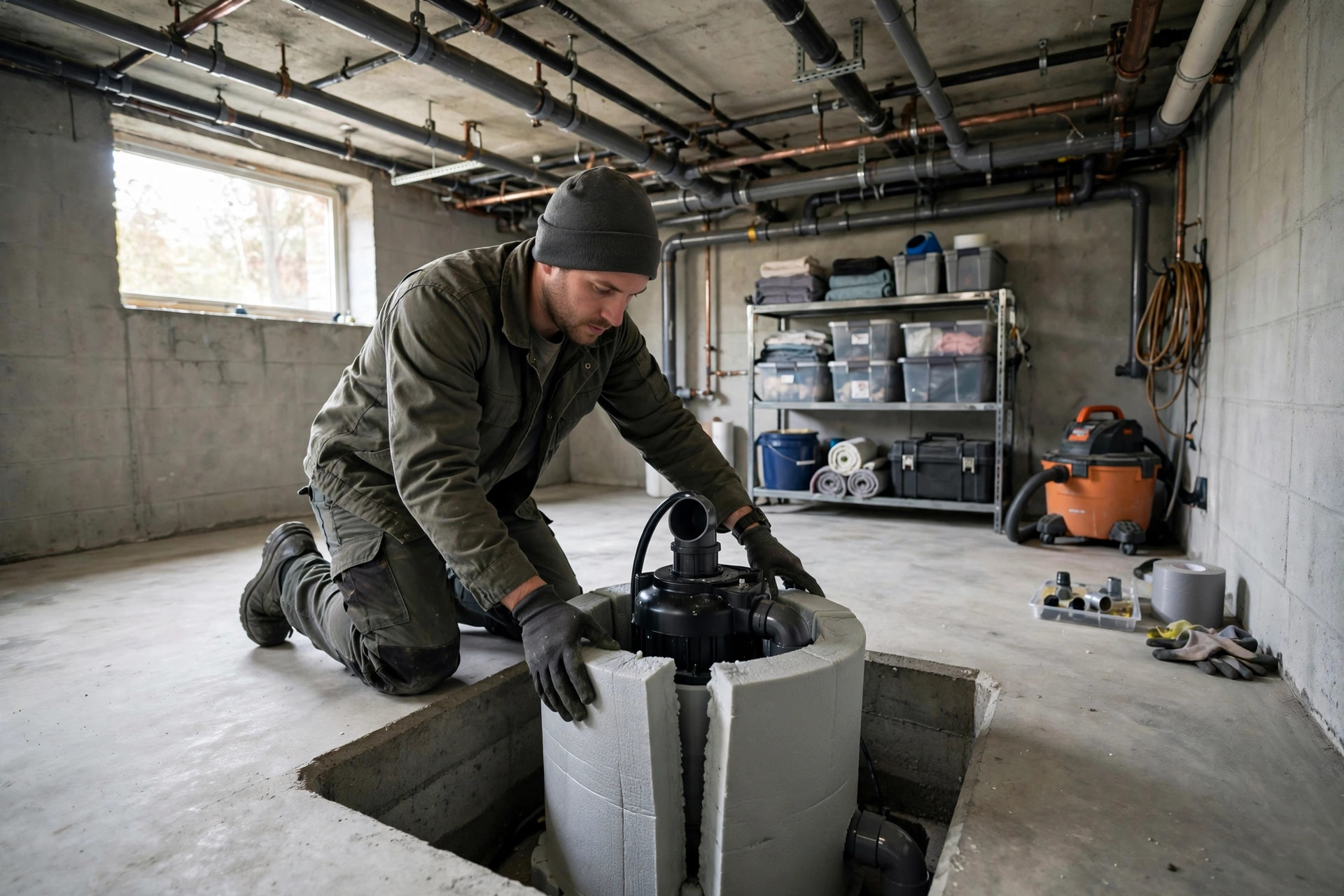 Reducing Noise from Sump Pumps in Detroit Multi-Family Buildings