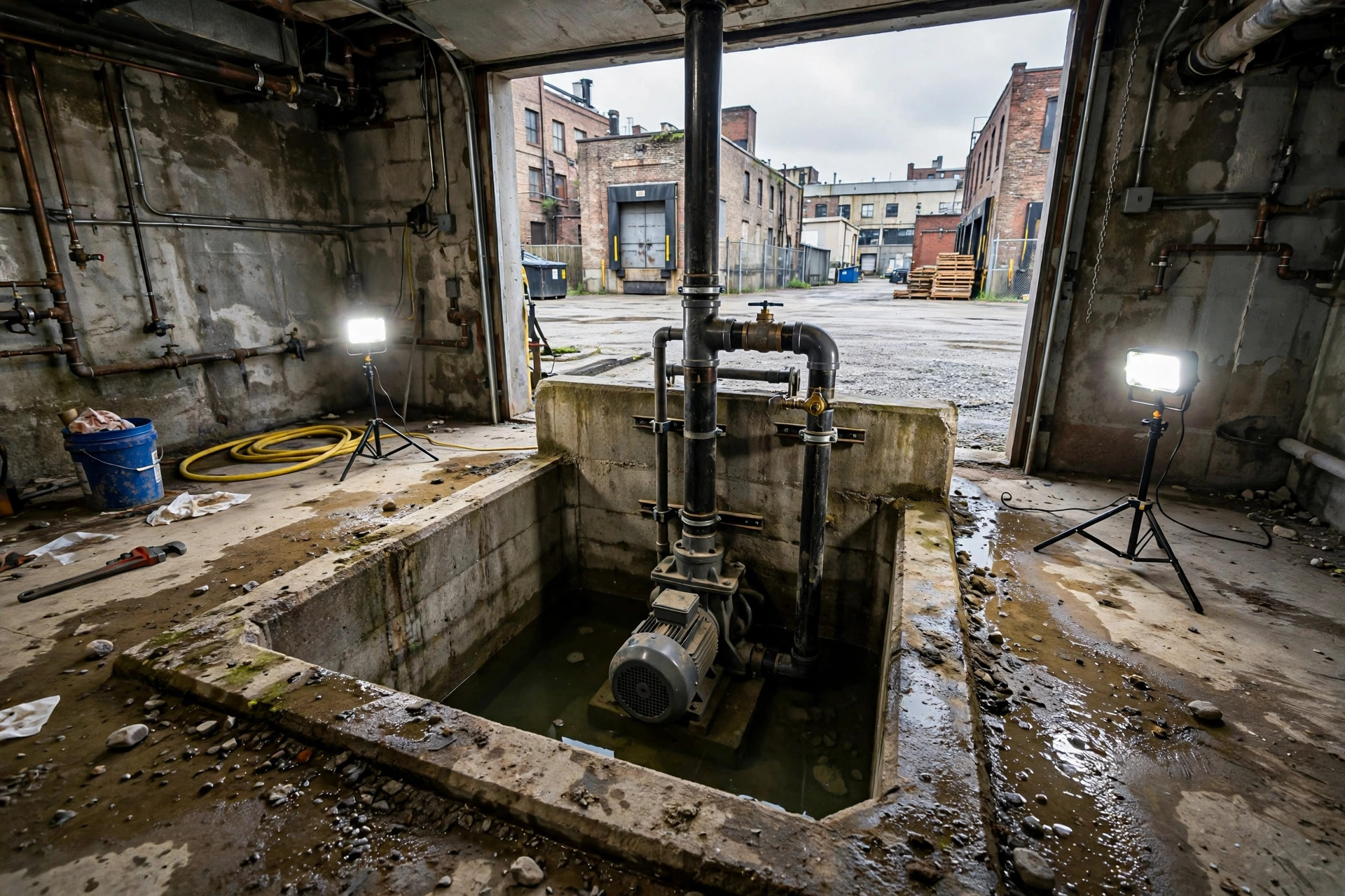 Sump Pump Installation Near Detroit's Industrial Areas