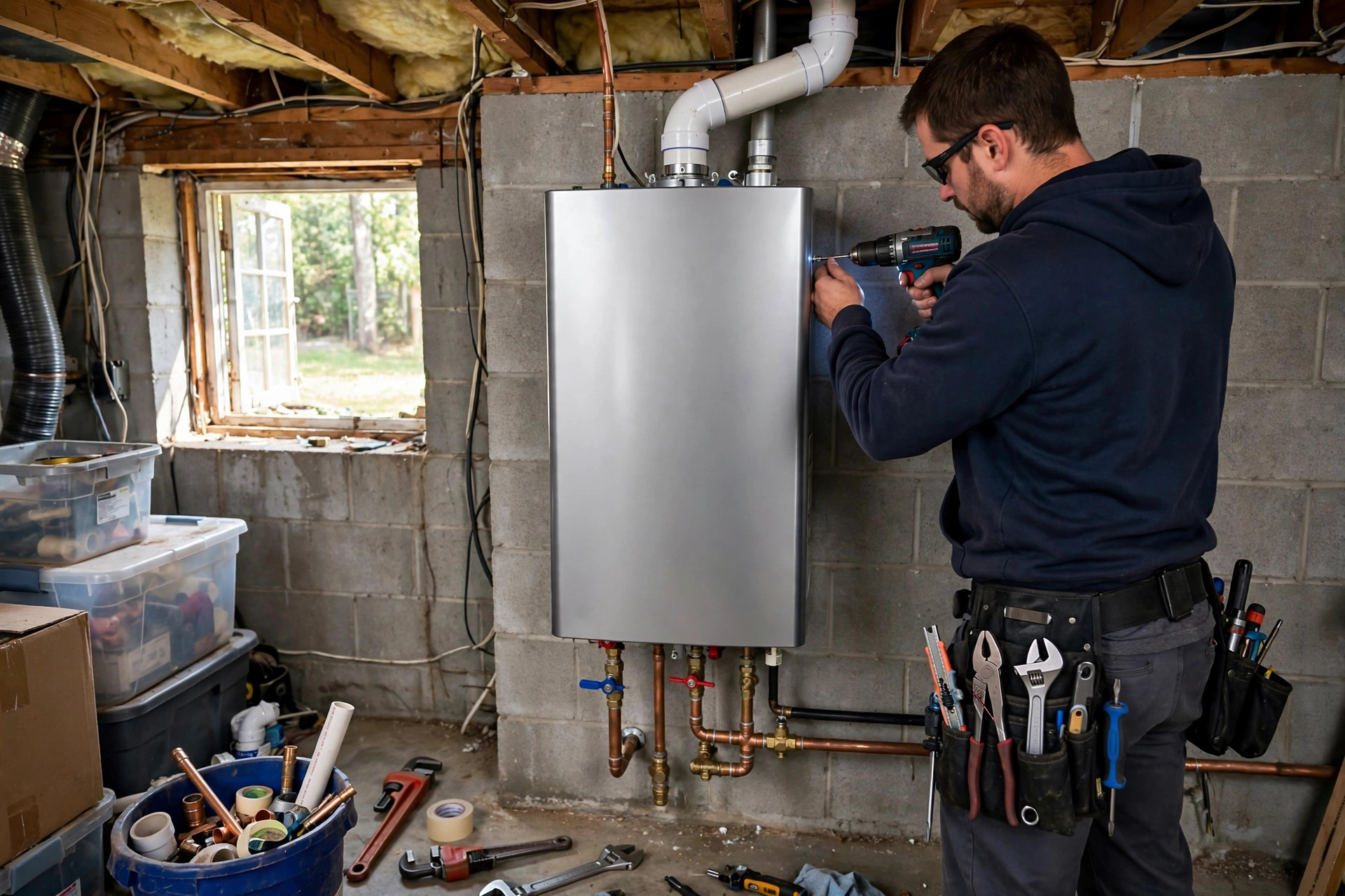 Upgrading to a Tankless Water Heater in Detroit Claim Your Free Estimate Today