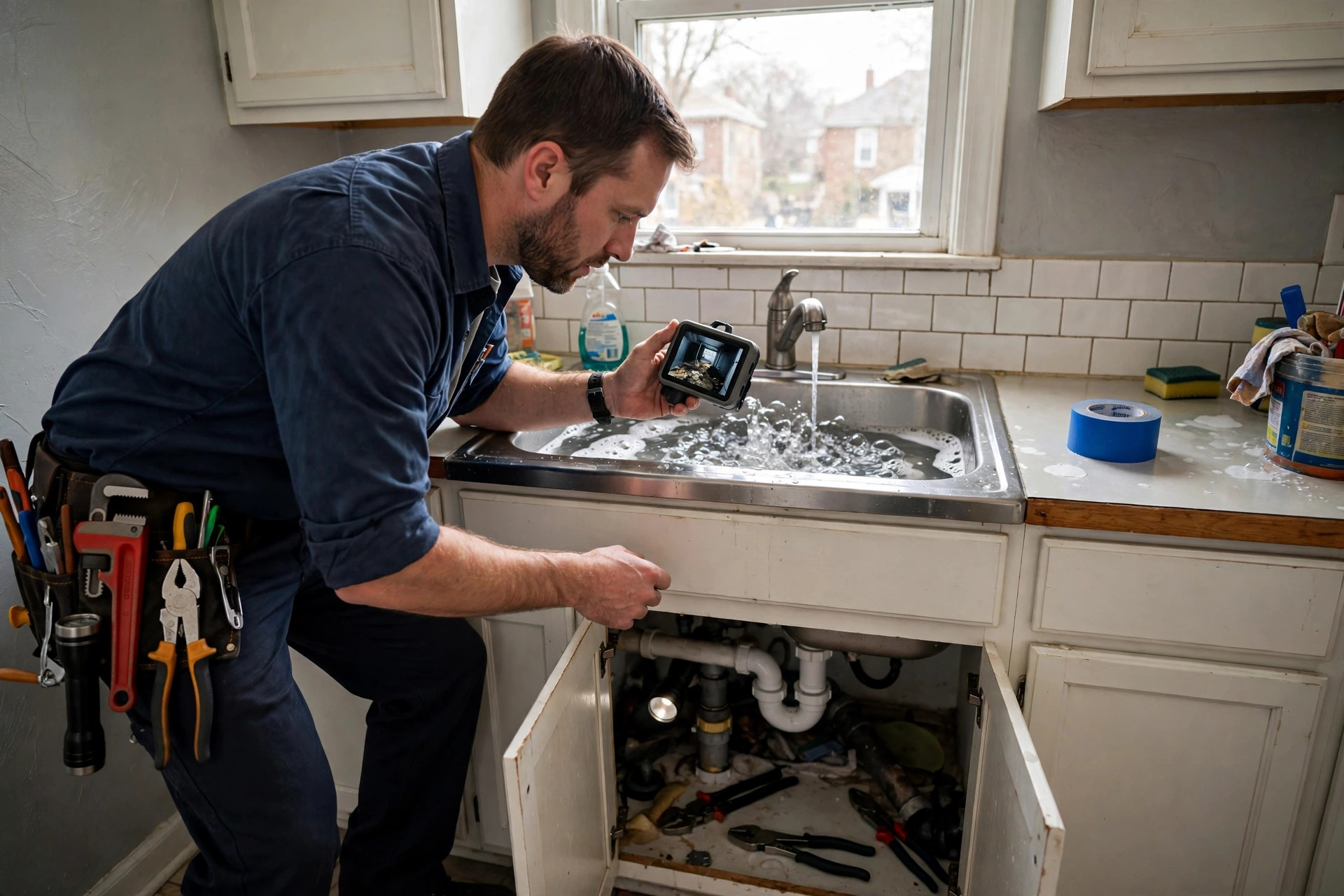 Why Does Your Sink Gurgle Find Out and Book Your Drain Diagnostic Online