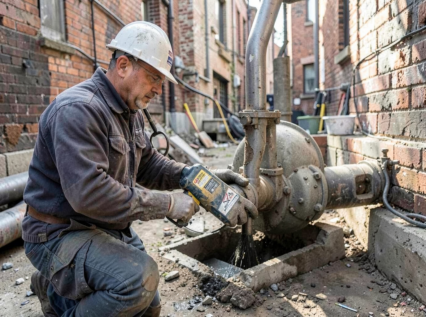 Sump Pump Discharge Pipe Repair in Detroit, MI
